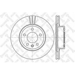 stabdžių diskas (1vnt)
                                STELLOX                                                6020-3620V-SX