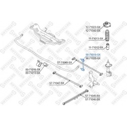 Stabilizatoriaus traukė
                                STELLOX                                56-71019-SX, STELLOX, 56-7101