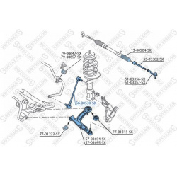 Stabilizatoriaus traukė
STELLOX 56-00530-SX,