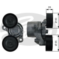 diržo įtempiklis, V formos rumbuotas diržas DriveAlign™
                                GATES                           