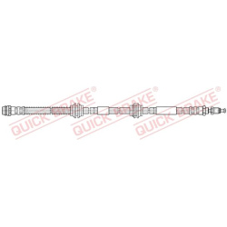 Stabdžių žarnelė
QUICK BRAKE 35.916, QUICK