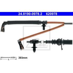 įspėjimo kontaktas, stabdžių trinkelių susidėvėjimas
                                ATE                              