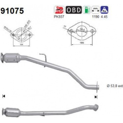 katalizatoriaus keitiklis
                                AS                                                91075, AS, 91075,