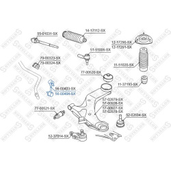 Stabilizatoriaus traukė
                                STELLOX                                                56-00404-SX, 
