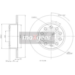 stabdžių diskas (1vnt)
                                MAXGEAR                                                19-0839, MAXG