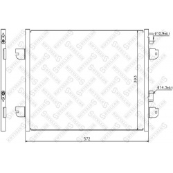 kondensatorius, oro kondicionierius
                                STELLOX                                10-45174-SX, STELL