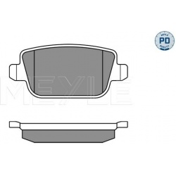 stabdžių trinkelių rinkinys, diskinis stabdys MEYLE-PD: Advanced performance and design.
                                 