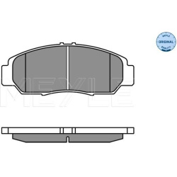 stabdžių trinkelių rinkinys, diskinis stabdys MEYLE-ORIGINAL: True to OE.
                                                