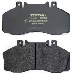 stabdžių trinkelių rinkinys, diskinis stabdys
                                TEXTAR                                298350