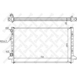 Aušinimo radiatorius
                                STELLOX                                                10-25011-SX, STE