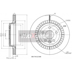stabdžių diskas (1vnt)
                                MAXGEAR                                19-2335, MAXGEAR, 19-2335, au