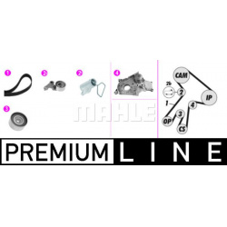 vandens siurblio ir paskirstymo diržo komplektas BEHR *** PREMIUM LINE ***
                                MAHLE            