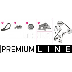 vandens siurblio ir paskirstymo diržo komplektas BEHR *** PREMIUM LINE ***
                                MAHLE            