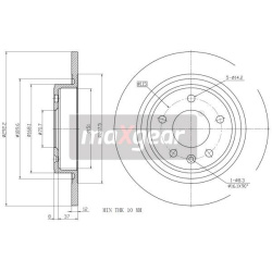 stabdžių diskas (1vnt)
                                MAXGEAR                                19-2331, MAXGEAR, 19-2331, au