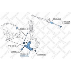 pakabos svirtis
                                STELLOX                                57-00211-SX, STELLOX, 57-00211-SX, aut