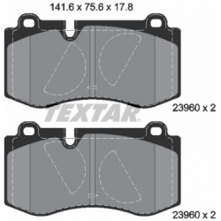 stabdžių trinkelių rinkinys, diskinis stabdys Q+
                                TEXTAR                                   