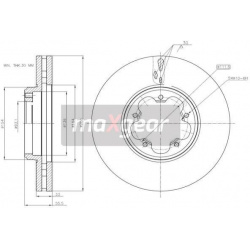 Stabdžių diskas
                                MAXGEAR                                                19-3231, MAXGEAR, 19