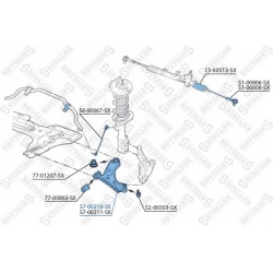 pakabos svirtis
                                STELLOX                                57-00210-SX, STELLOX, 57-00210-SX, aut