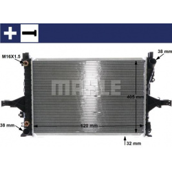 Aušinimo radiatorius
                                MAHLE                                                CR 1547 000S, MAHL