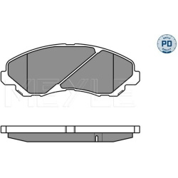 stabdžių trinkelių rinkinys, diskinis stabdys MEYLE-PD: Advanced performance and design.
                                 