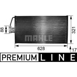 kondensatorius, oro kondicionierius BEHR *** PREMIUM LINE ***
                                MAHLE                          