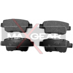 stabdžių trinkelių rinkinys, diskinis stabdys
                                MAXGEAR                                     