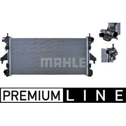 Aušinimo radiatorius
                                MAHLE                                                CR 886 000P, MAHLE