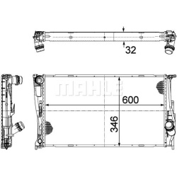Aušinimo radiatorius
                                MAHLE                                                CR 1085 000P, MAHL