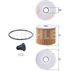 Filtras tepalo
                                MAHLE                                                OX1077D, MAHLE, OX1077D, 