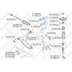 šarnyras, rato pakaba
                                STELLOX                                57-74004-SX, STELLOX, 57-74004-