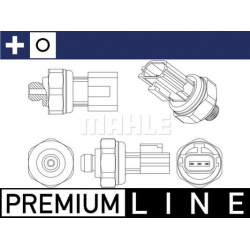 Daviklis kondicionieriaus AC slėgio
                                MAHLE                                                ASE