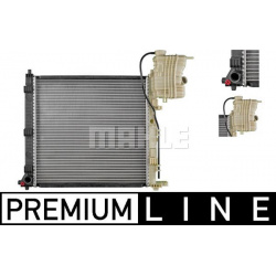Aušinimo radiatorius
                                MAHLE                                                CR 679 000P, MAHLE