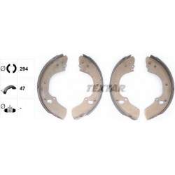 stabdžių trinkelių komplektas
                                TEXTAR                                                910634