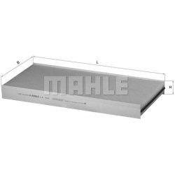 filtras, salono oras
                                MAHLE                                                LA494, MAHLE, LA494