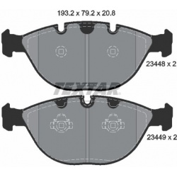 stabdžių trinkelių rinkinys, diskinis stabdys Q+
                                TEXTAR                                   