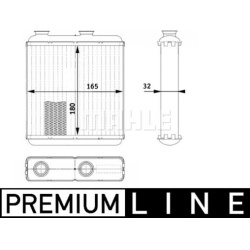 šilumokaitis, salono šildymas BEHR *** PREMIUM LINE ***
                                MAHLE                              