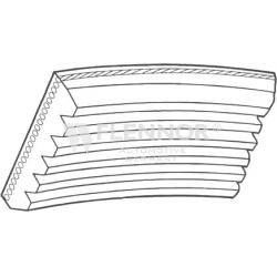 FLENNOR                                                5PK1040FL, FLENNOR, 5PK1040FL, auto detalė