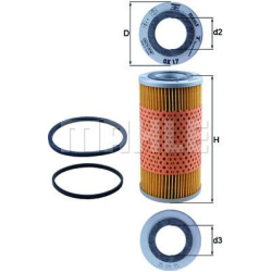 alyvos filtras
                                MAHLE                                                OX17D, MAHLE, OX17D, auto