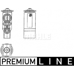 išsiplėtimo vožtuvas, oro kondicionavimas BEHR *** PREMIUM LINE ***
                                MAHLE                 