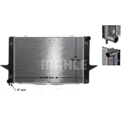 Aušinimo radiatorius
                                MAHLE                                                CR 764 000S, MAHLE