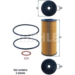 alyvos filtras
                                MAHLE                                                OX137D1/S, MAHLE, OX137D1