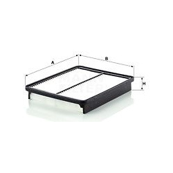 oro filtras
                                MANN-FILTER                                                C 27 050, MANN-FILTER,
