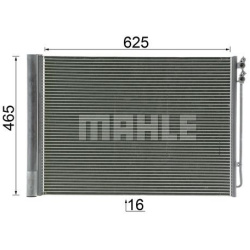 kondensatorius, oro kondicionierius BEHR *** PREMIUM LINE ***
                                MAHLE                          