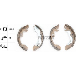 stabdžių trinkelių komplektas
                                TEXTAR                                                910525