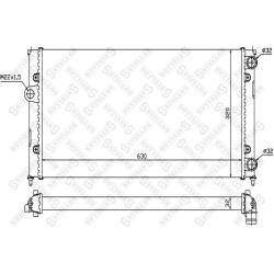 Aušinimo radiatorius
                                STELLOX                                                10-25069-SX, STE