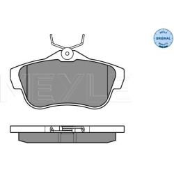 stabdžių trinkelių rinkinys, diskinis stabdys MEYLE-ORIGINAL: True to OE.
                                                