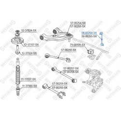 Stabilizatoriaus traukė
                                STELLOX                                                56-00254-SX, 