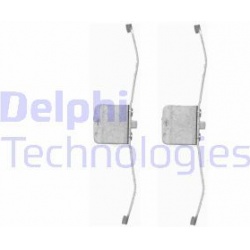 priedų komplektas, diskinių stabdžių trinkelės
                                DELPHI                                   