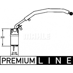 džiovintuvas, oro kondicionierius BEHR *** PREMIUM LINE ***
                                MAHLE                           