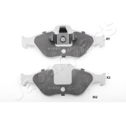 stabdžių trinkelių rinkinys, diskinis stabdys
                                JAPANPARTS                                  